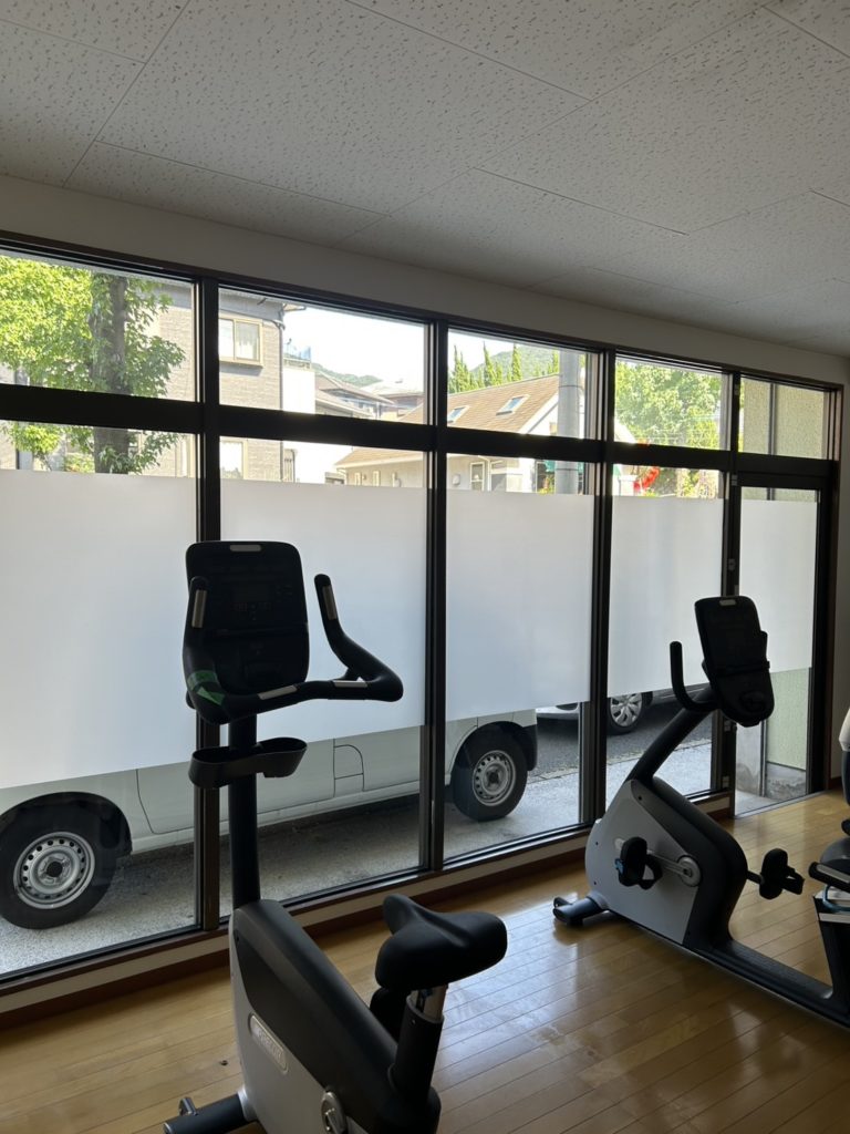 北九州市門司区　目隠しフィルム　スチーム35　窓ガラスフィルム施工事例